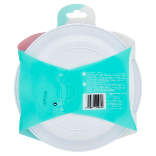 neo Baby Set Piatto Piano 12m+ 2 pz