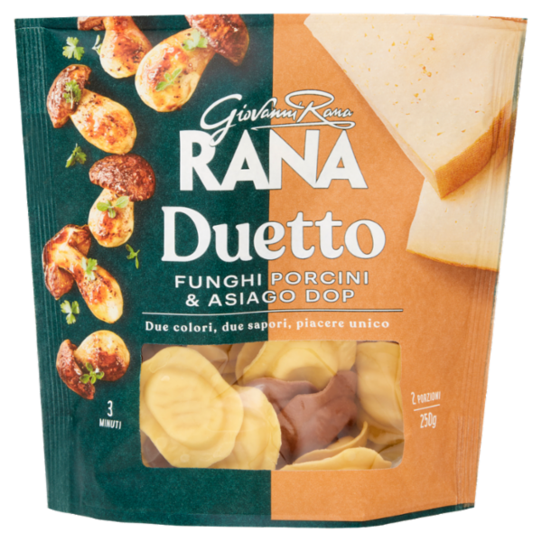 Giovanni Rana Duetto Funghi Porcini & Asiago DOP 250 g