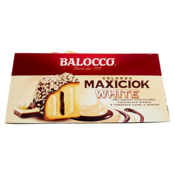 Balocco Colomba Maxiciok White 750 g