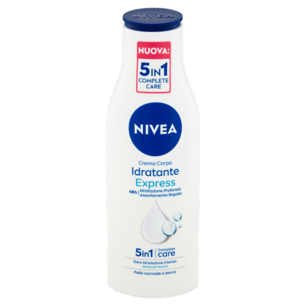 Nivea Crema Corpo Idratante Express Pelle normale o secca 250 ml