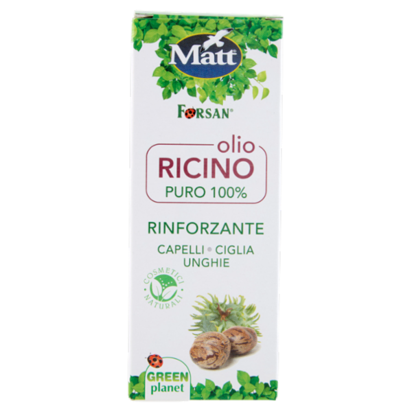 Matt olio Ricino Rinforzante Capelli - Ciglia - Unghie 100 ml