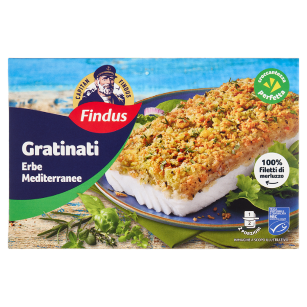 Capitan Findus I Gratinati Erbe Mediterranee 380 g