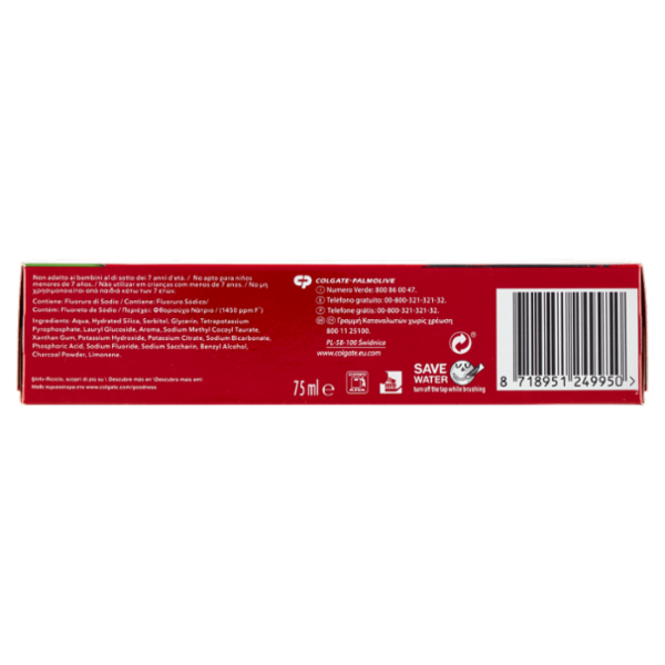 Colgate dentifricio sbiancante minerale Max White Carbon 75 ml