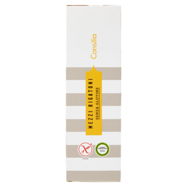 Consilia Pasta di Mais e Riso Mezzi Rigatoni Senza Glutine 400 g