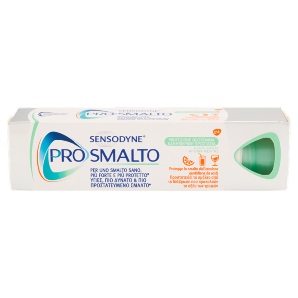 Sensodyne dentifricio prosmalto formula specifica per rinforzare smalto nelle zone indebolite 75 ml