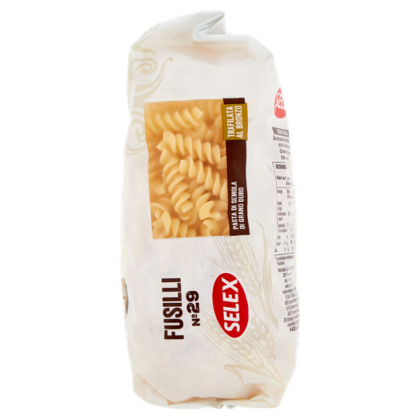Selex Pasta di Semola Trafilata al Bronzo Fusilli 500 g
