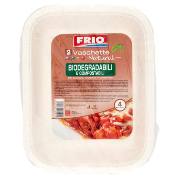 Frio Natural Vaschette 4 porzioni 2 pz