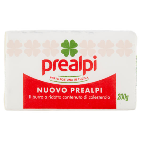 prealpi Nuovo Prealpi il burro a ridotto contenuto di colesterolo 200 g