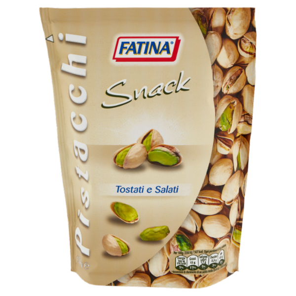 Fatina Snack Pistacchi Tostati e Salati 150 g