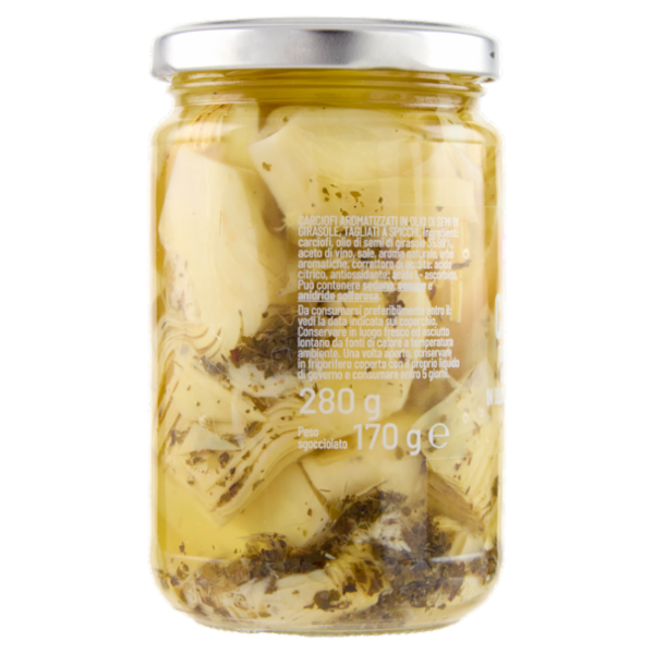 Selex Carciofi alla Contadina in Olio di Semi di Girasole 280 g