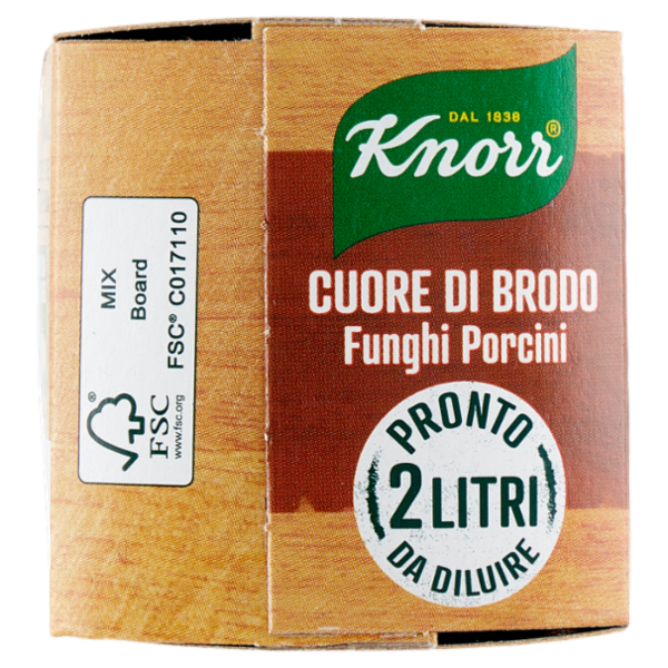 Knorr Cuore di Brodo Funghi Porcini 4 x 28 g