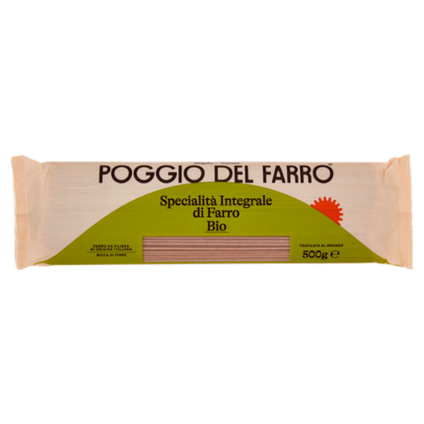 Poggio del Farro Specialità Integrale di Farro Bio Spaghetti 500 g
