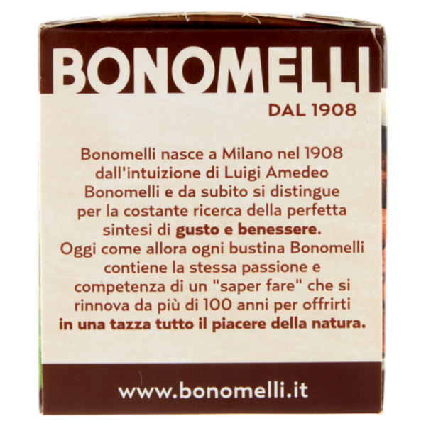 Bonomelli Infusi Gustosi 100% Naturali Cacao e Menta 10 filtri 20 g