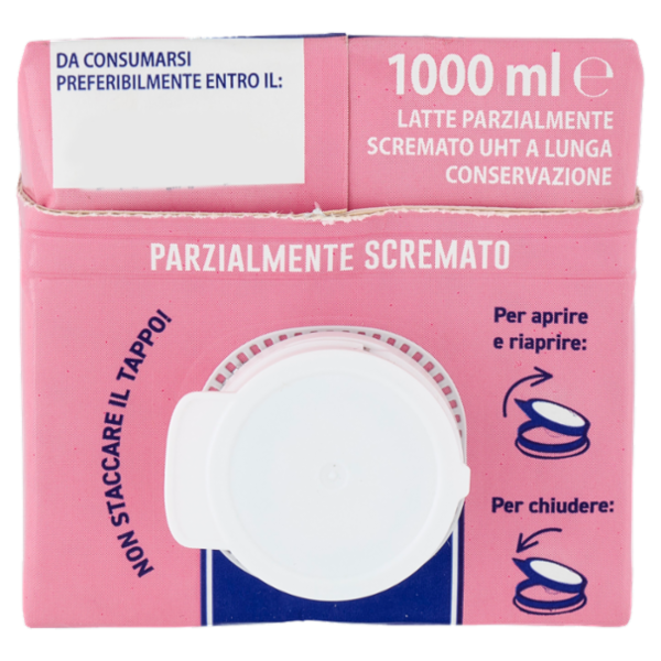 Latteria Soligo Latte Parzialmente Scremato Latte U.H.T. a Lunga Conservazione 1000 ml