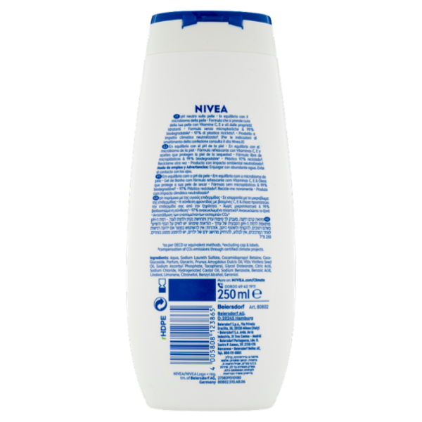 Nivea Care Shower Creme Soft & almond oil 250 ml