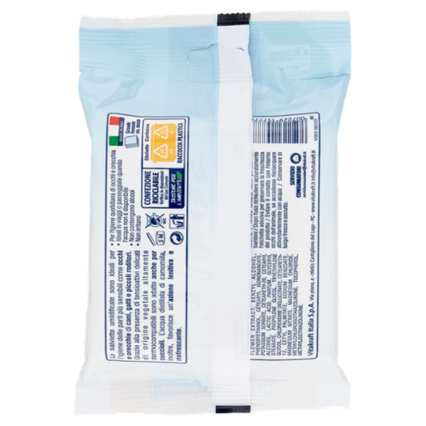 Vitakraft Salviette igieniche Occhi & Orecchie 15 pz