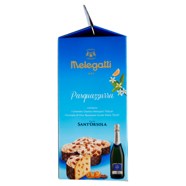 Melegatti 1894 Pasquazzura Colomba Classica 750 g + Sant'Orsola Vino Spumante Cuvée Dolce 75 cl
