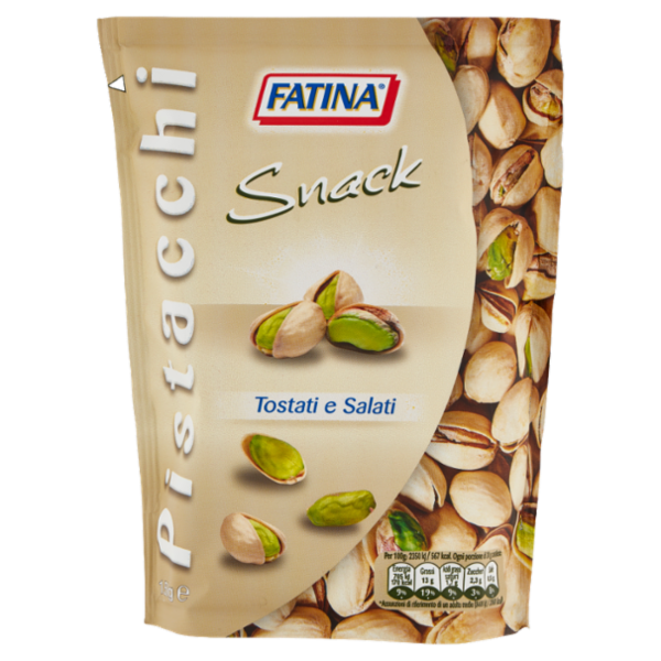 Fatina Snack Pistacchi Tostati e Salati 150 g