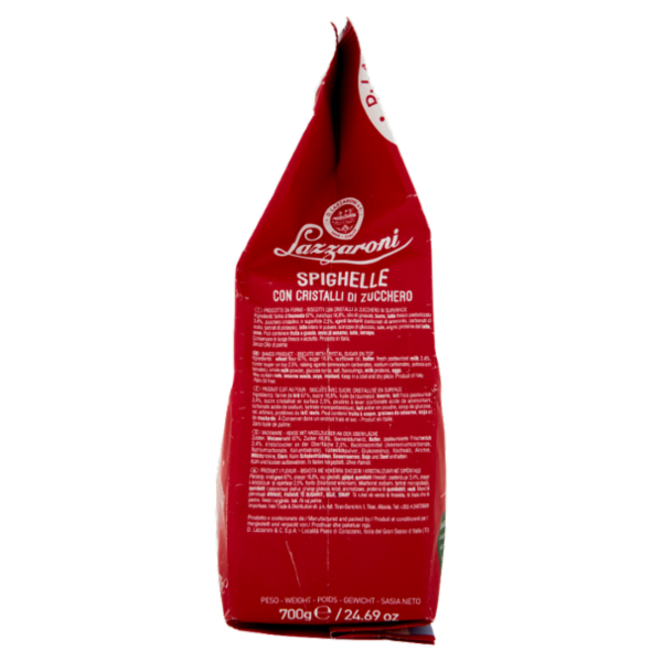 Lazzaroni Spighelle con Cristalli di Zucchero 700 g