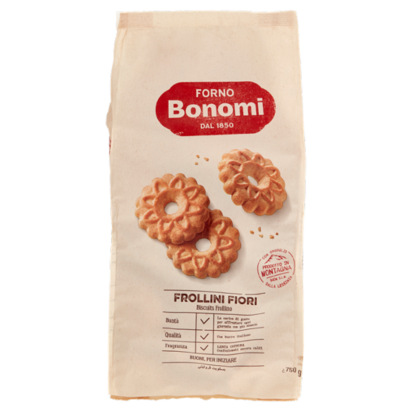 Forno Bonomi Frollini Fiori 750 g