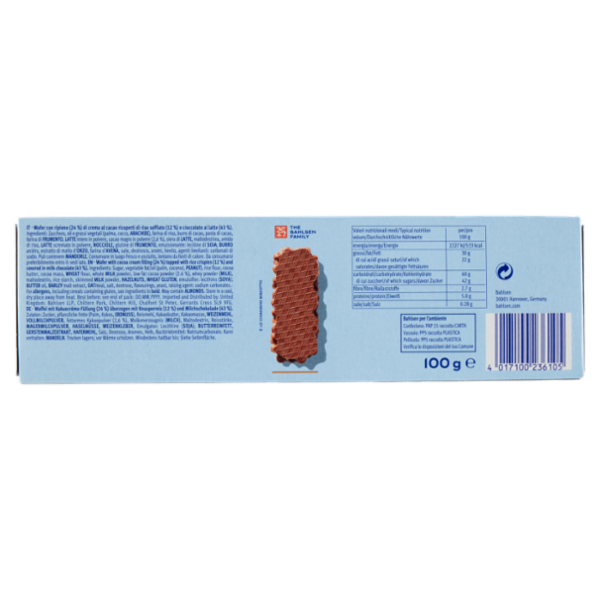 Bahlsen Granor al Latte 100 g