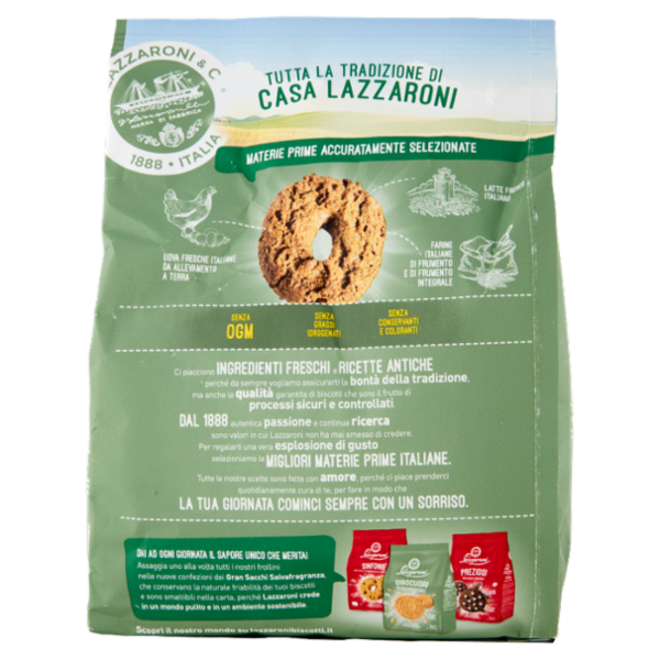 Lazzaroni Integrelle con Farina Integrale 700 g