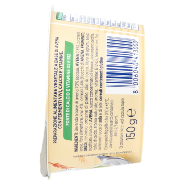 Valsoia Bontà e Salute Delizie di Avena - Kiwi e Cereali 150g