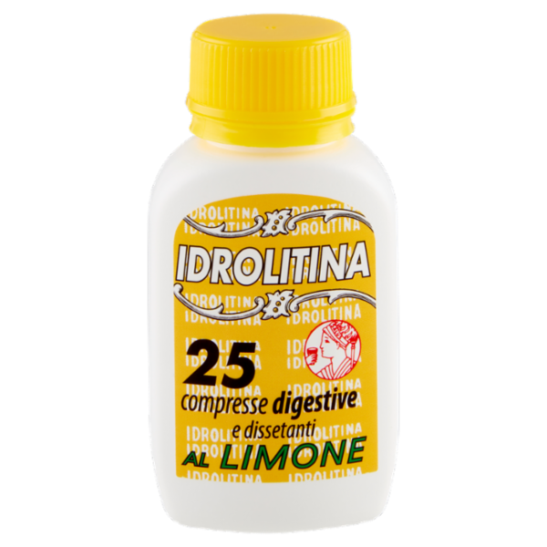 Idrolitina 25 compresse digestive e dissetanti al Limone 25 g