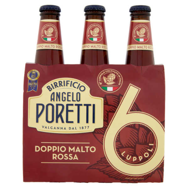 Birrificio Angelo Poretti Bock Rossa 6 Luppoli 3 x 33 cl