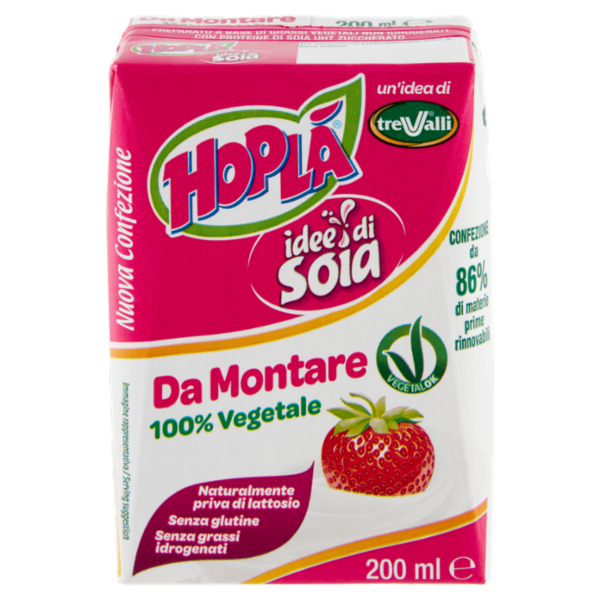 Hoplà idee di Soia da Montare 200 ml