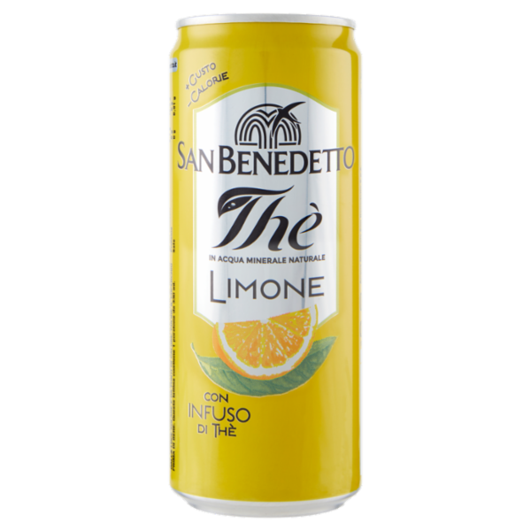 San Benedetto Thè Limone lattina sleek 0,33 L