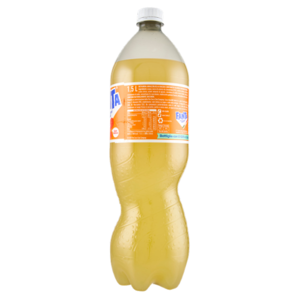 FANTA Senza Zuccheri Aggiunti, Bibita Gassata PET 1,5 L