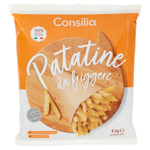 Consilia Patatine da Friggere Surgelate 1 kg