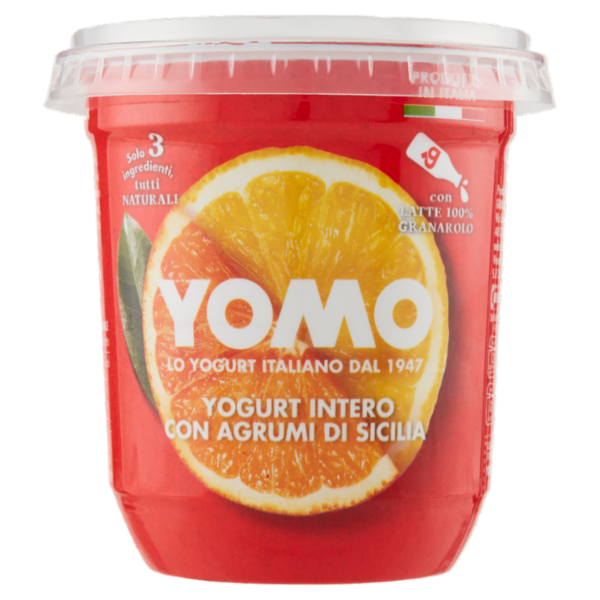Yomo Yogurt Intero con Agrumi di Sicilia 400 g