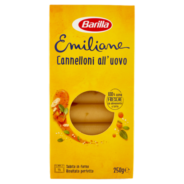 Barilla Emiliane Cannelloni Pasta all'Uovo 250 g