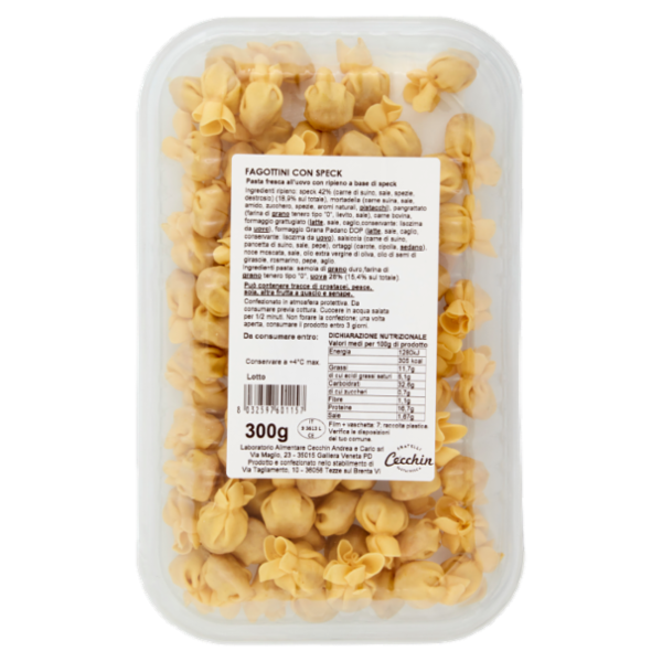 Cecchin la Ripiena Fagottini Speck 300 g