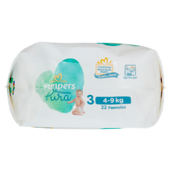 Pampers Protezione Pura 3 22 pz