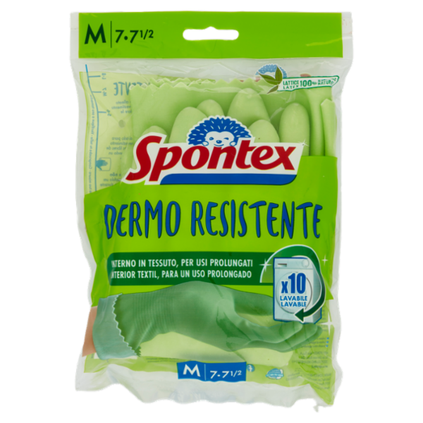 Spontex Guanti Casalinghi Dermo Resistente Taglia M