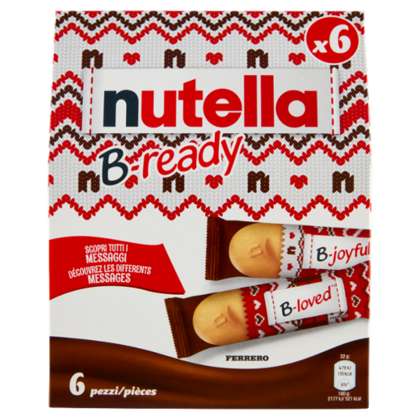 nutella B-ready 6 x 22 g