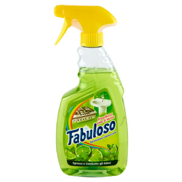 Fabuloso detersivo spray Sgrassatore Universale Lime&Menta 600 ml
