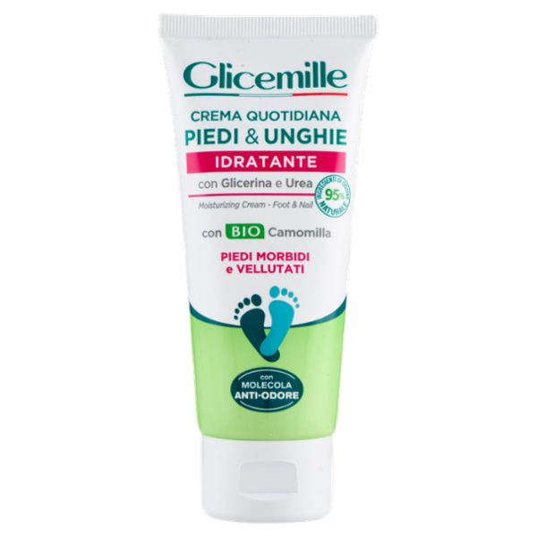 Glicemille Crema Quotidiana Piedi & Unghie Idratante 100 mL