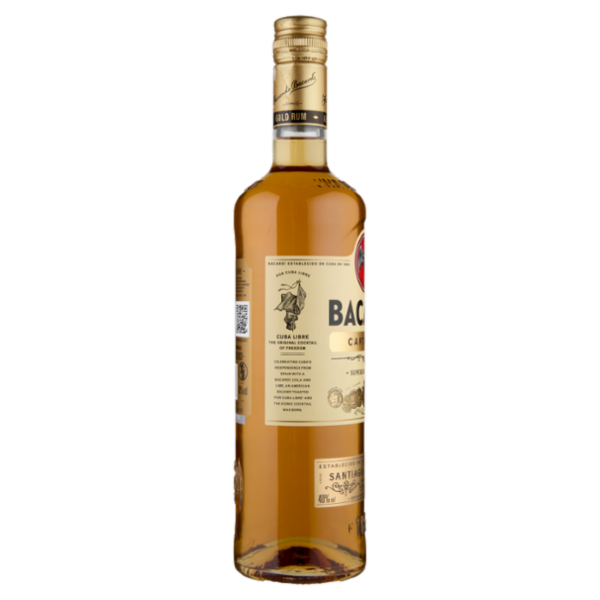 Bacardi Carta Oro Superior Gold Rum 700 ml