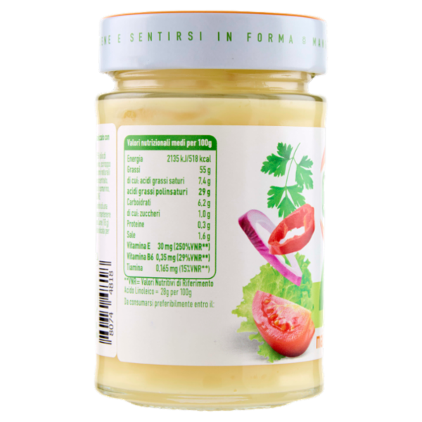 Cuore maionese vegetale senza uova 180 g