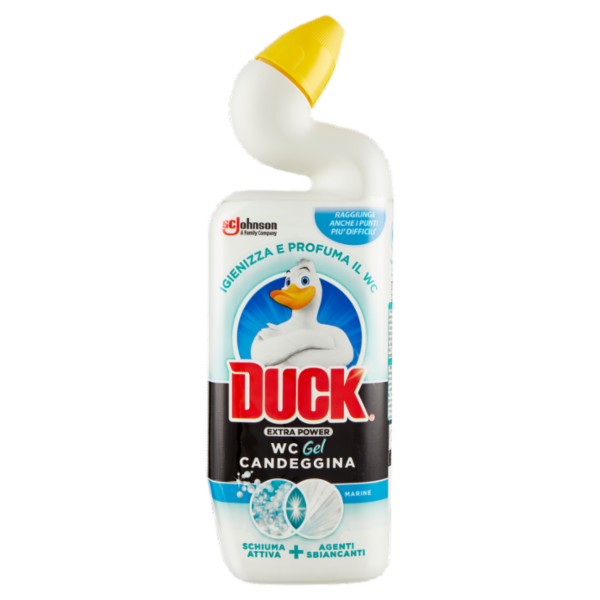 Duck WC Gel Candeggina - Liquido per WC, Fragranza Marine, 750 ml