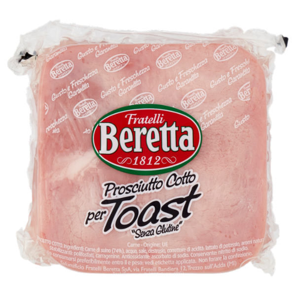 Fratelli Beretta Prosciutto Cotto per Toast 0,400 Kg