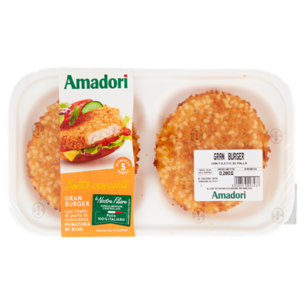 Amadori Gran Burger 0,280 kg