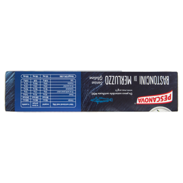 Pescanova 10 Bastoncini di Merluzzo impanati e surgelati 300 g