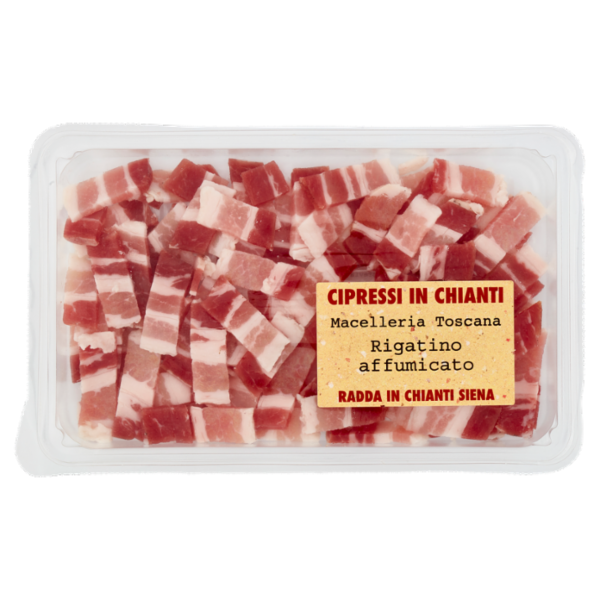 Cipressi in Chianti Rigatino affumicato 120 g