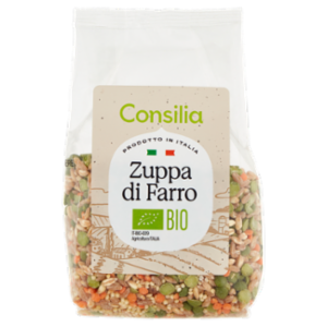 Consilia Legumi e Cereali Secchi Misto Per Zuppa Di Farro Biologica 300 g