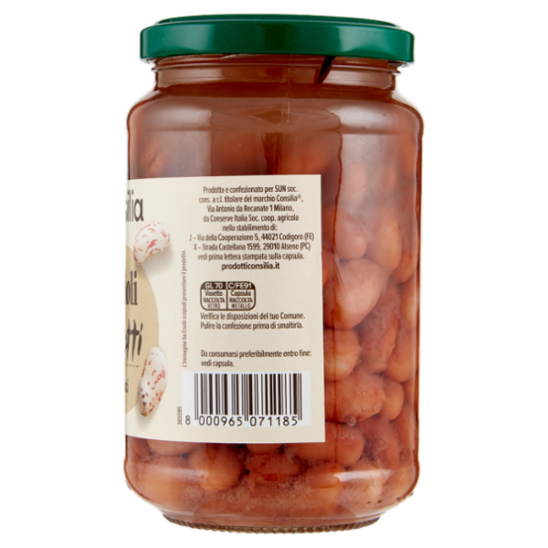 Consilia Fagioli Borlotti lessati 360 g